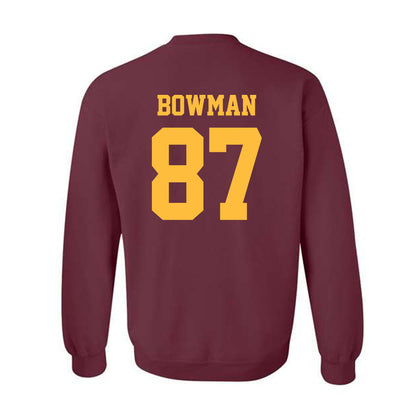 UMN Duluth - NCAA Football : Trace Bowman - Classic Shersey Crewneck Sweatshirt-1