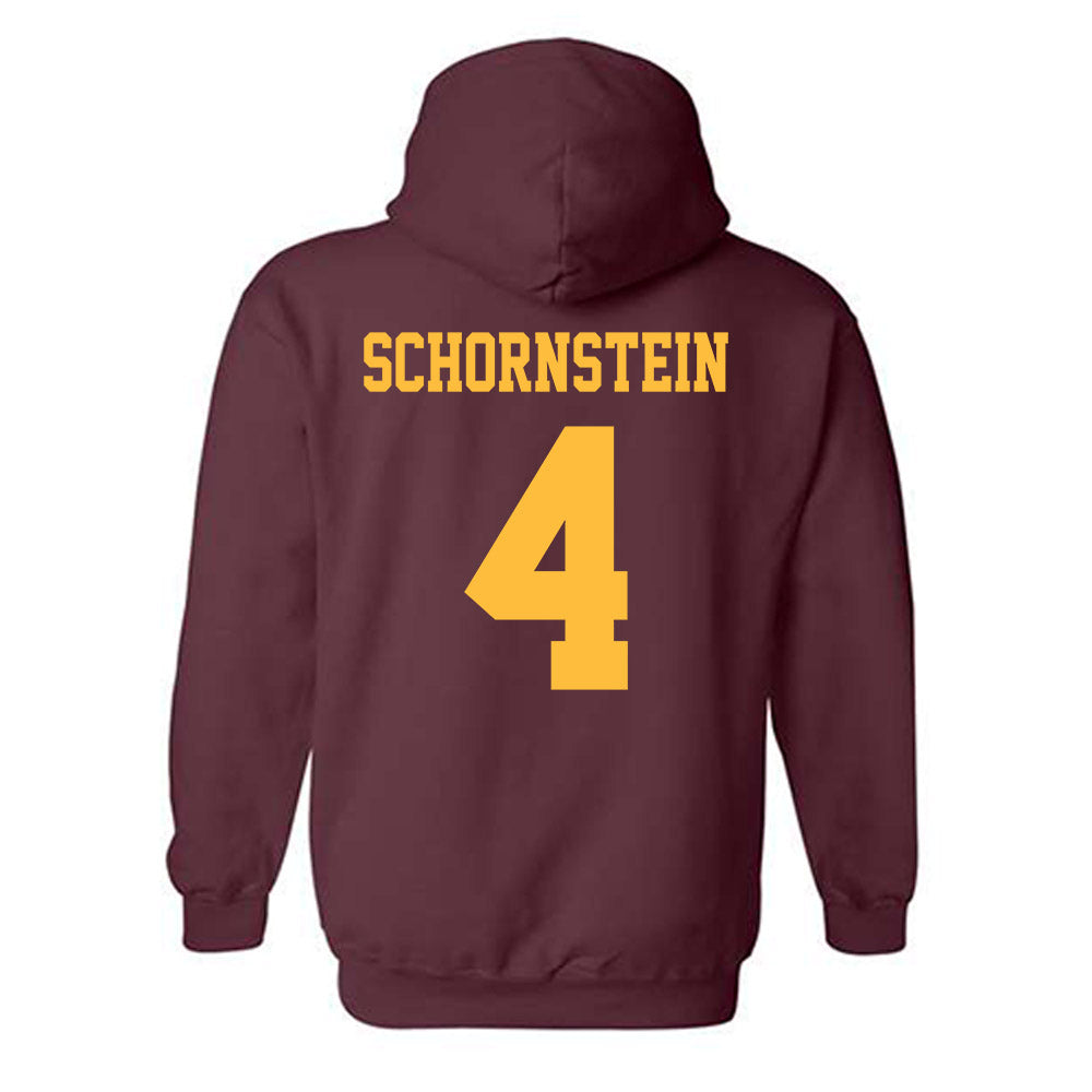 UMN Duluth - NCAA Baseball : Brady Schornstein - Classic Shersey Hooded Sweatshirt-1