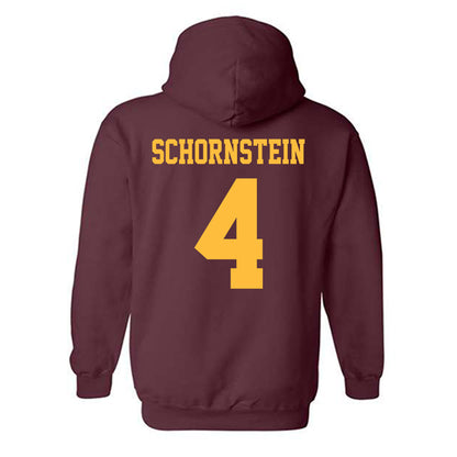 UMN Duluth - NCAA Baseball : Brady Schornstein - Classic Shersey Hooded Sweatshirt-1