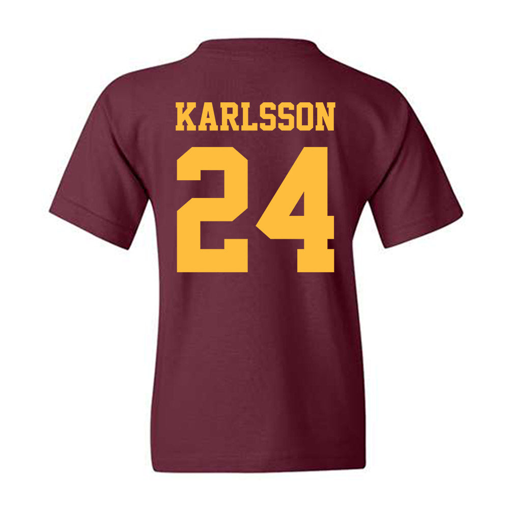 UMN Duluth - NCAA Women's Ice Hockey : Ida Karlsson - Classic Shersey Youth T-Shirt-1