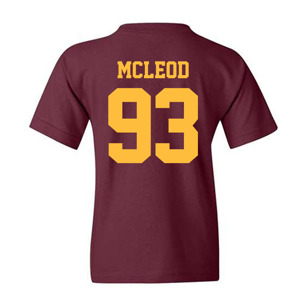 UMN Duluth - NCAA Football : Brysen Mcleod - Classic Shersey Youth T-Shirt-1