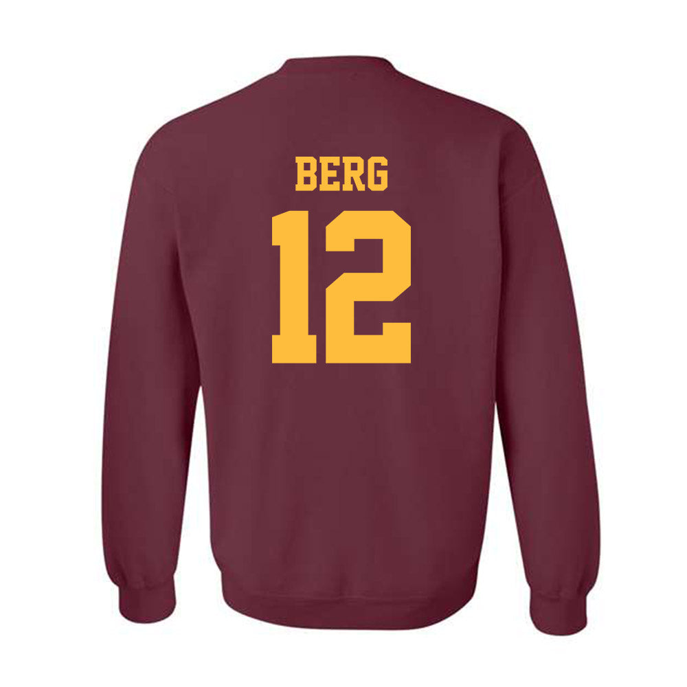 UMN Duluth - NCAA Football : Jackson Berg - Classic Shersey Crewneck Sweatshirt-1