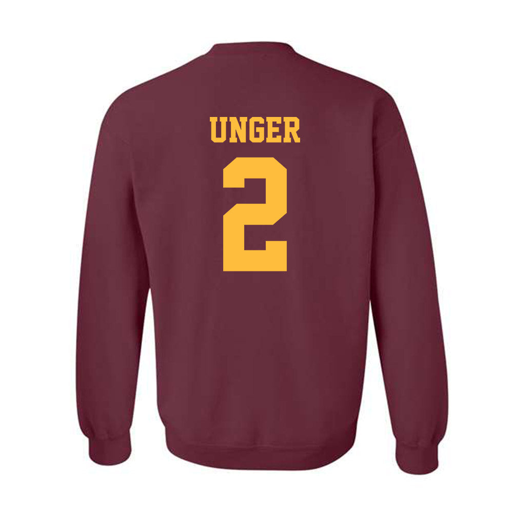 UMN Duluth - NCAA Football : Brock Unger - Classic Shersey Crewneck Sweatshirt-1