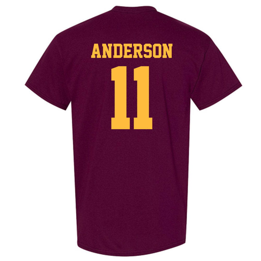 UMN Duluth - NCAA Men's Ice Hockey : Hunter Anderson - Classic Shersey T-Shirt-1
