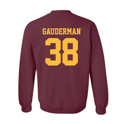 UMN Duluth - NCAA Football : David Gauderman - Classic Shersey Crewneck Sweatshirt-1