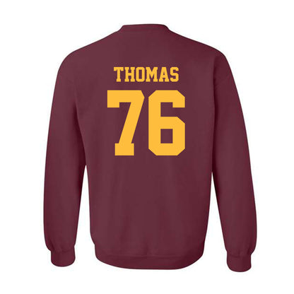 UMN Duluth - NCAA Football : Jae'Shaun Thomas - Classic Shersey Crewneck Sweatshirt-1