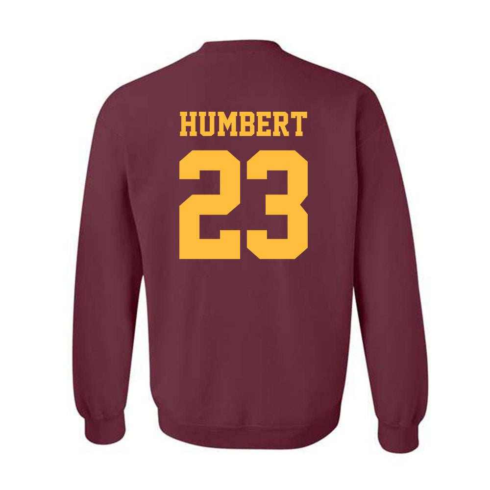 UMN Duluth - NCAA Football : Luke Humbert - Classic Shersey Crewneck Sweatshirt-1