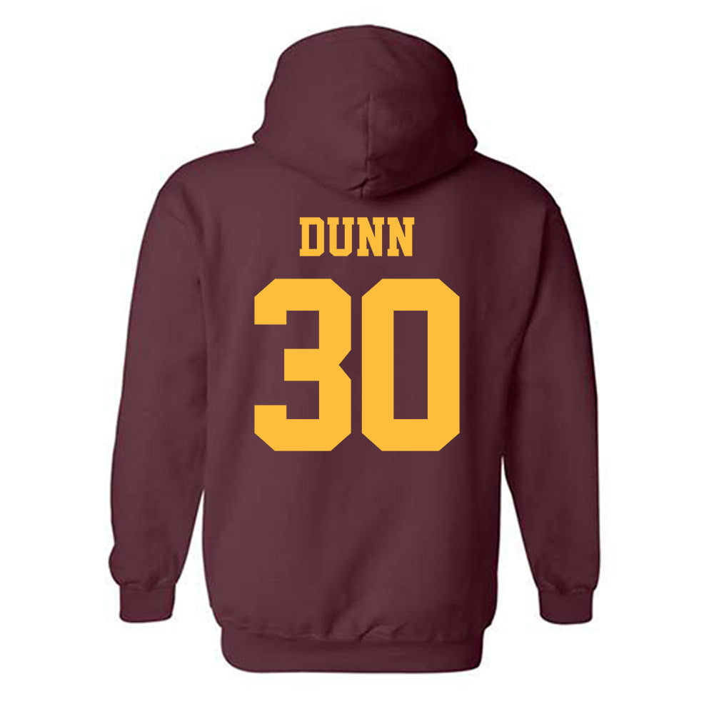 UMN Duluth - NCAA Football : Terae Dunn - Classic Shersey Hooded Sweatshirt-1