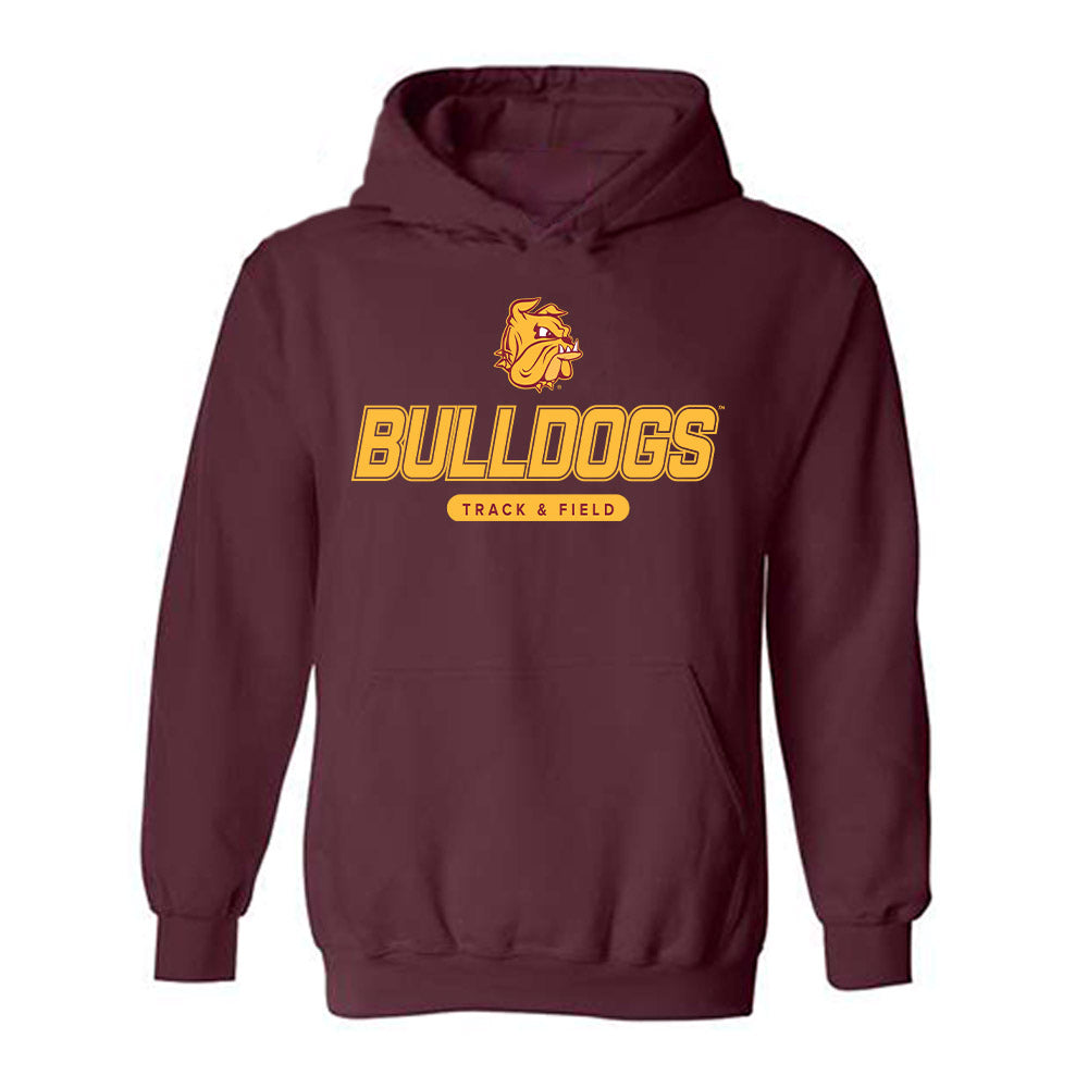UMN Duluth - NCAA Women's Track & Field : Izzie Whitwam - Classic Shersey Hooded Sweatshirt-0