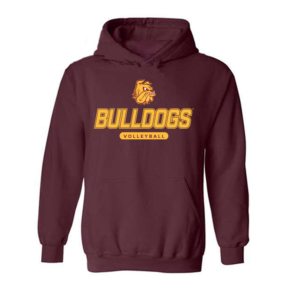 UMN Duluth - NCAA Women's Volleyball : McKenzie Burke - Classic Shersey Hooded Sweatshirt-0