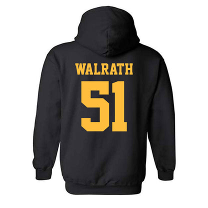 UMN Duluth - NCAA Football : Jayce Walrath - Classic Shersey Hooded Sweatshirt-1