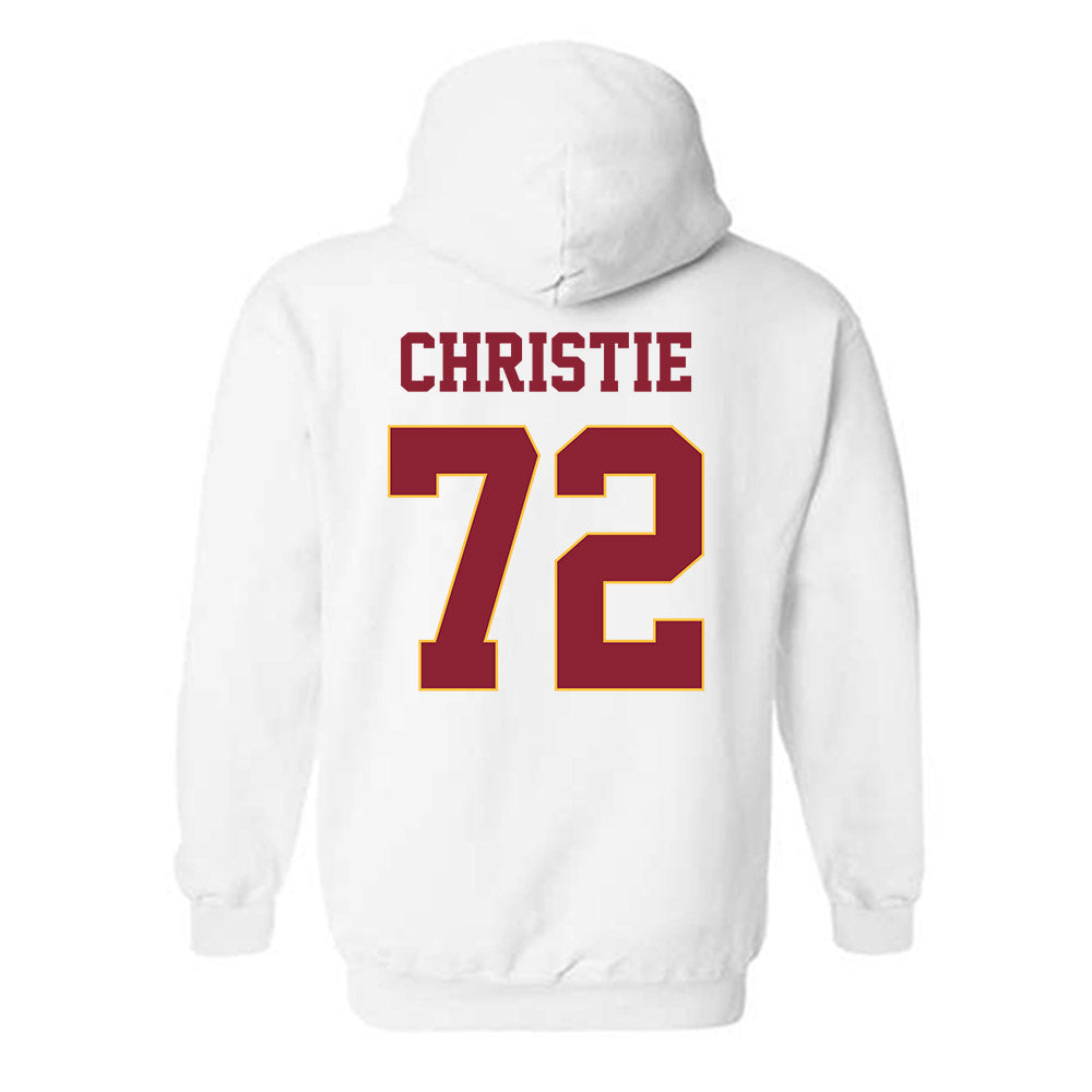 UMN Duluth - NCAA Football : Dylan Christie - Classic Shersey Hooded Sweatshirt-1