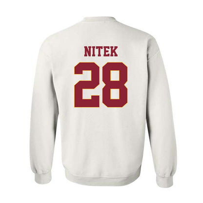 UMN Duluth - NCAA Football : Trent Nitek - Classic Shersey Crewneck Sweatshirt-1