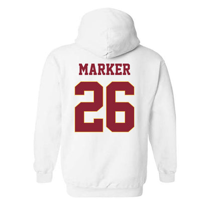 UMN Duluth - NCAA Baseball : Soren Marker - Classic Shersey Hooded Sweatshirt-1
