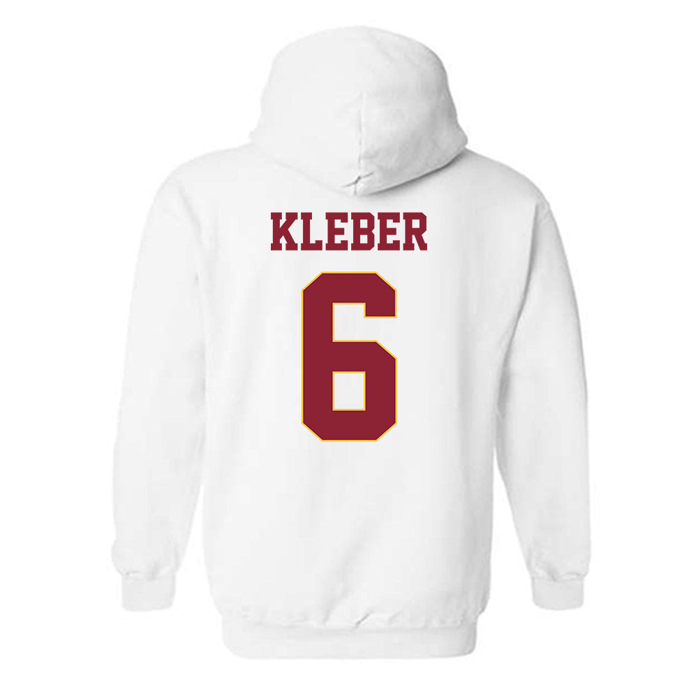 UMN Duluth - NCAA Men's Ice Hockey : Adam Kleber - Classic Shersey Hooded Sweatshirt-1
