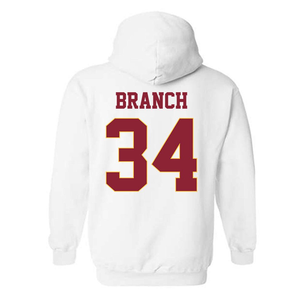 UMN Duluth - NCAA Football : Nate Branch - Classic Shersey Hooded Sweatshirt-1