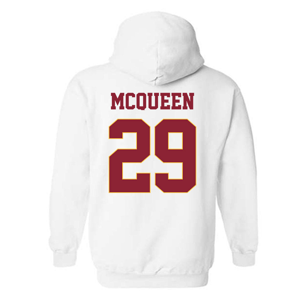 UMN Duluth - NCAA Football : Preston McQueen - Classic Shersey Hooded Sweatshirt-1