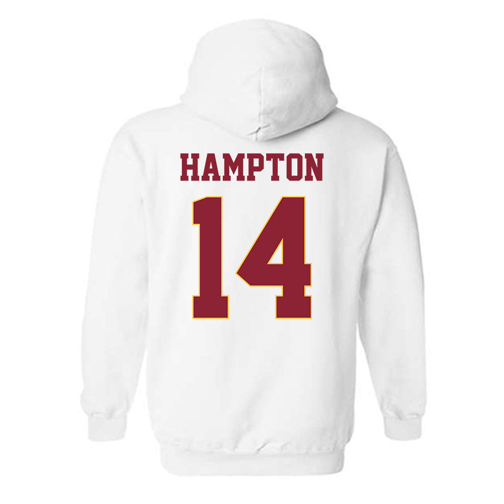 UMN Duluth - NCAA Football : Isaiah Hampton - Classic Shersey Hooded Sweatshirt-1