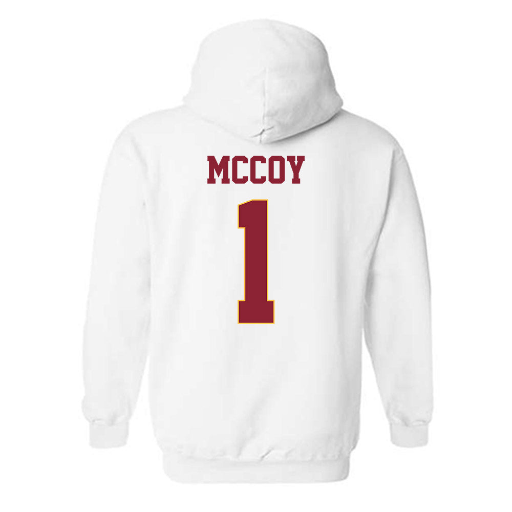 UMN Duluth - NCAA Football : Tyrone Mccoy - Classic Shersey Hooded Sweatshirt-1
