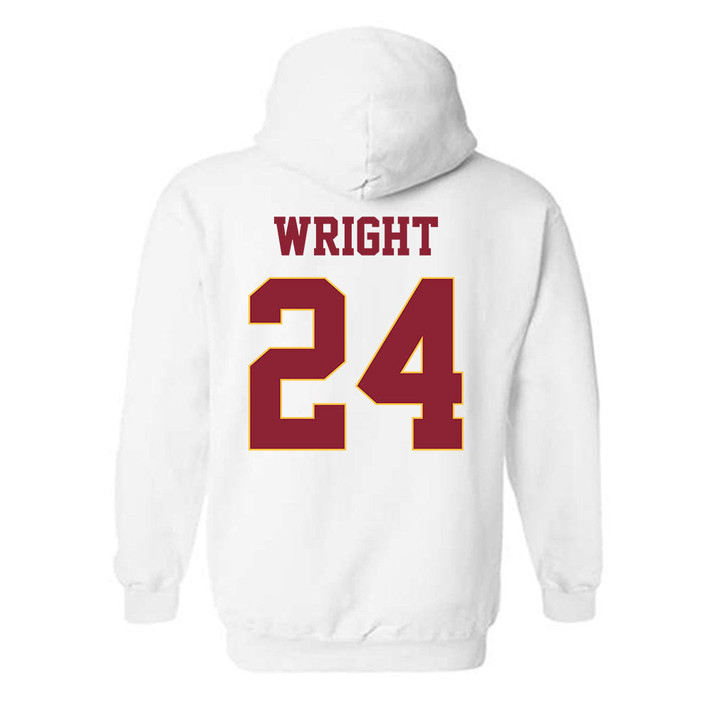 UMN Duluth - NCAA Football : Isaiah Wright - Classic Shersey Hooded Sweatshirt-1