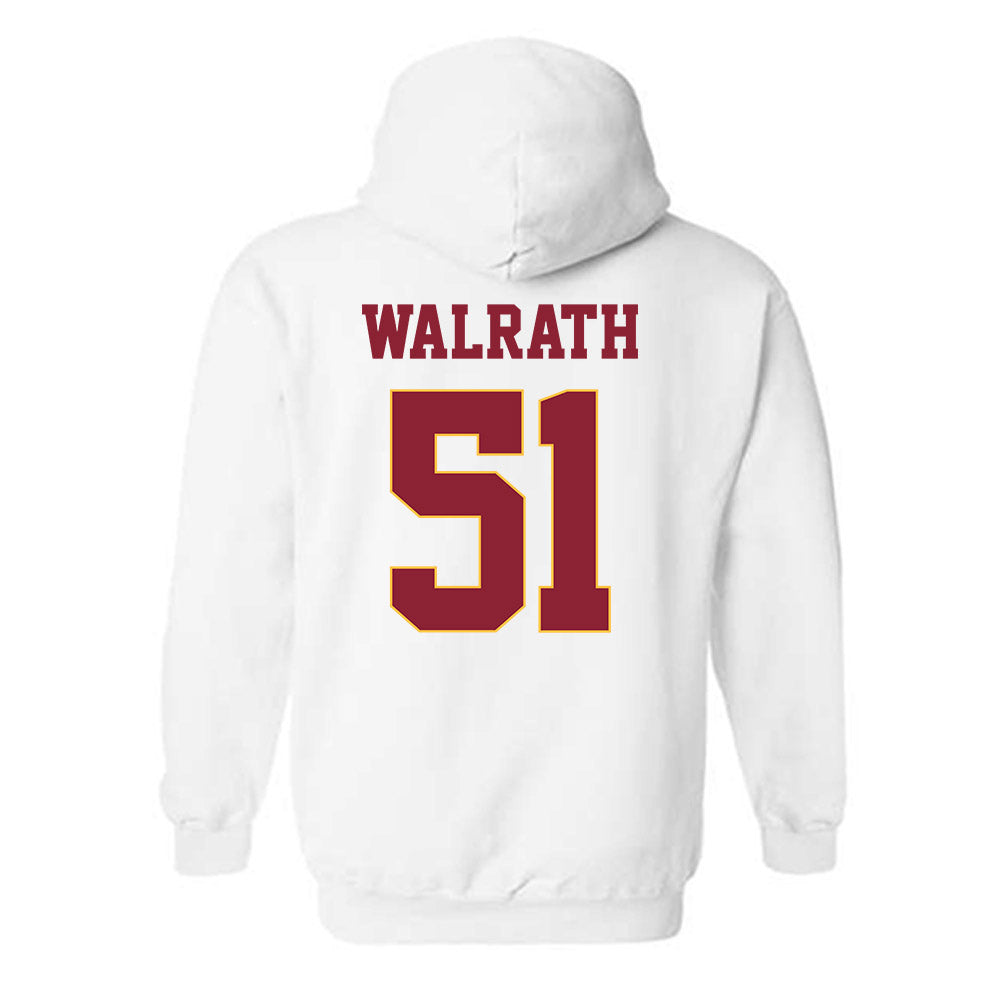 UMN Duluth - NCAA Football : Jayce Walrath - Classic Shersey Hooded Sweatshirt-1