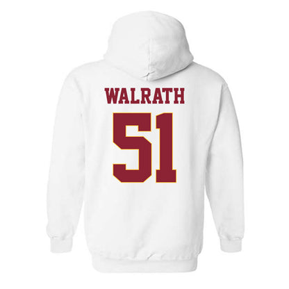 UMN Duluth - NCAA Football : Jayce Walrath - Classic Shersey Hooded Sweatshirt-1