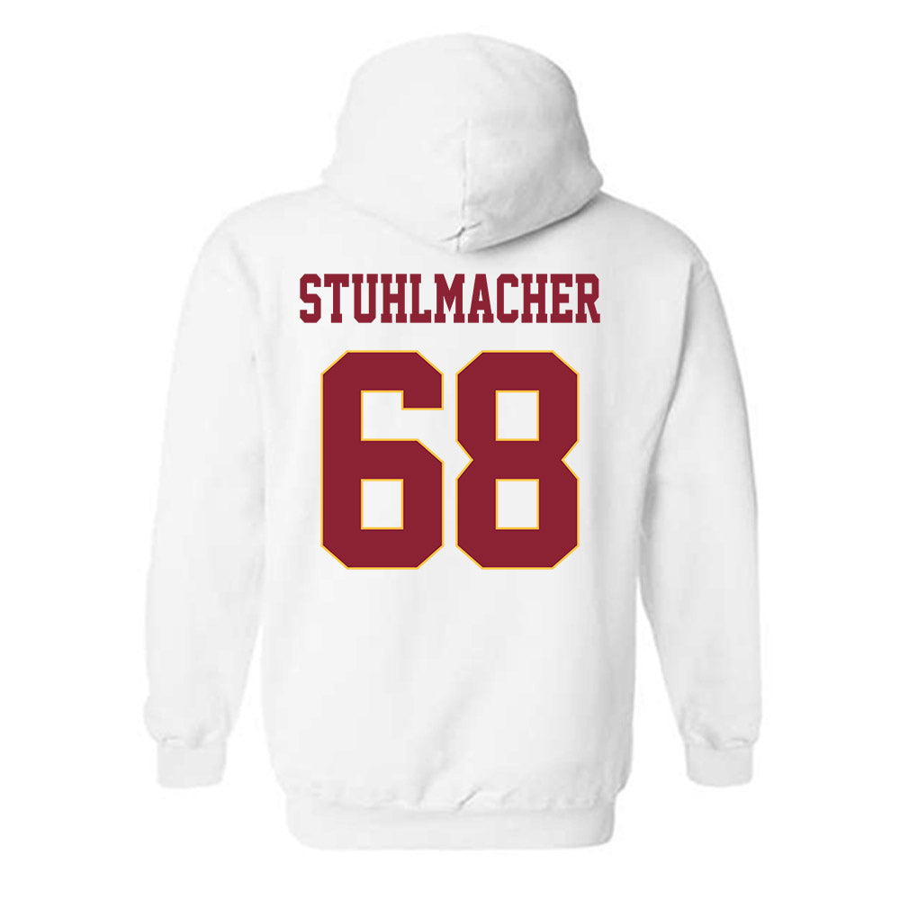 UMN Duluth - NCAA Football : Max Stuhlmacher - Classic Shersey Hooded Sweatshirt-1