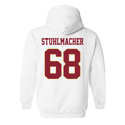 UMN Duluth - NCAA Football : Max Stuhlmacher - Classic Shersey Hooded Sweatshirt-1
