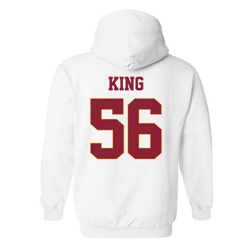 UMN Duluth - NCAA Football : Chris King - Classic Shersey Hooded Sweatshirt-1