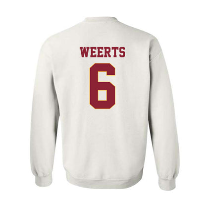 UMN Duluth - NCAA Football : Matthew Weerts - Classic Shersey Crewneck Sweatshirt-1