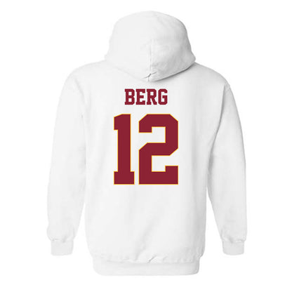 UMN Duluth - NCAA Football : Jackson Berg - Classic Shersey Hooded Sweatshirt-1
