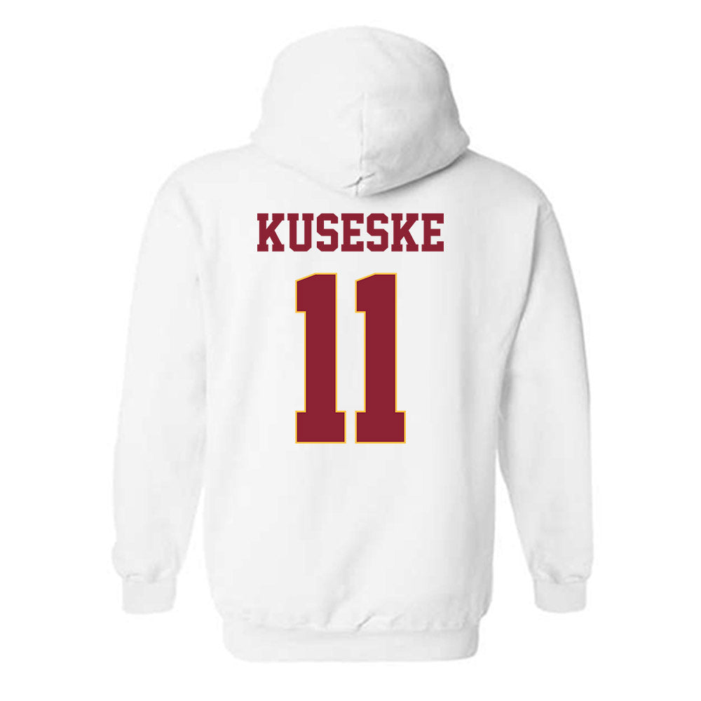 UMN Duluth - NCAA Baseball : Zach Kuseske - Classic Shersey Hooded Sweatshirt-1