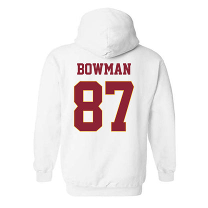 UMN Duluth - NCAA Football : Trace Bowman - Classic Shersey Hooded Sweatshirt-1