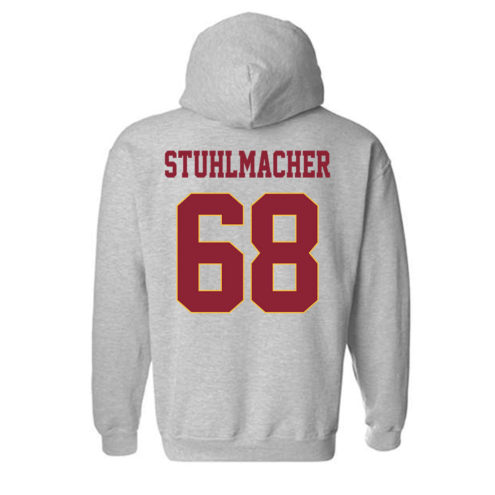 UMN Duluth - NCAA Football : Max Stuhlmacher - Classic Shersey Hooded Sweatshirt-1