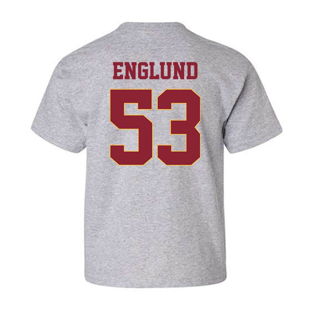 UMN Duluth - NCAA Football : Oliver Englund - Classic Shersey Youth T-Shirt-1