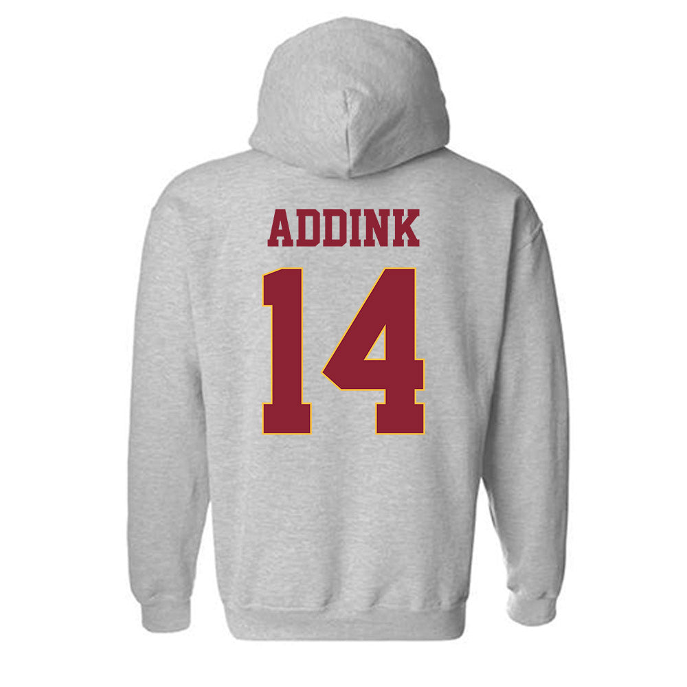 UMN Duluth - NCAA Women's Volleyball : Payton Addink - Classic Shersey Hooded Sweatshirt-1