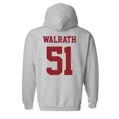 UMN Duluth - NCAA Football : Jayce Walrath - Classic Shersey Hooded Sweatshirt-1