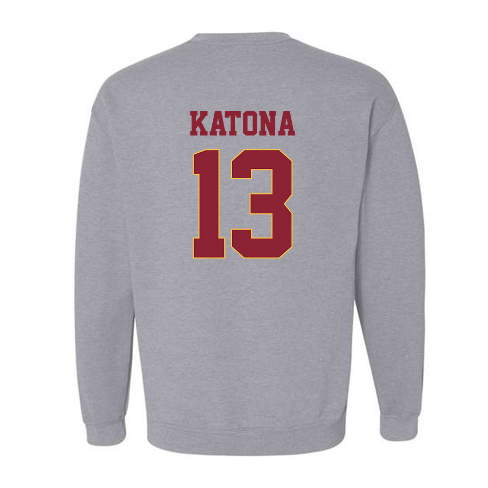 UMN Duluth - NCAA Men's Basketball : Nick Katona - Classic Shersey Crewneck Sweatshirt-1