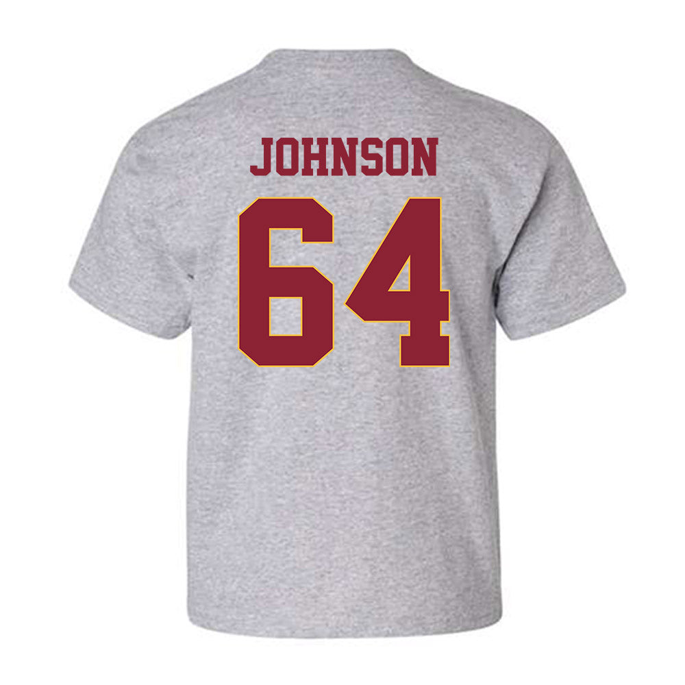 UMN Duluth - NCAA Football : Zach Johnson - Classic Shersey Youth T-Shirt-1