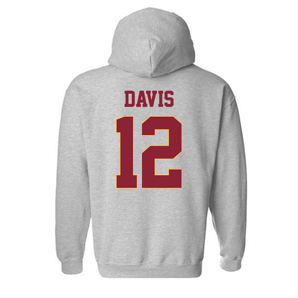 UMN Duluth - NCAA Women's Ice Hockey : Kamdyn Davis - Classic Shersey Hooded Sweatshirt-1