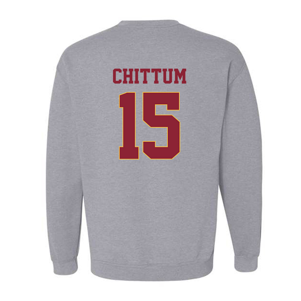 UMN Duluth - NCAA Baseball : Caid Chittum - Classic Shersey Crewneck Sweatshirt-1