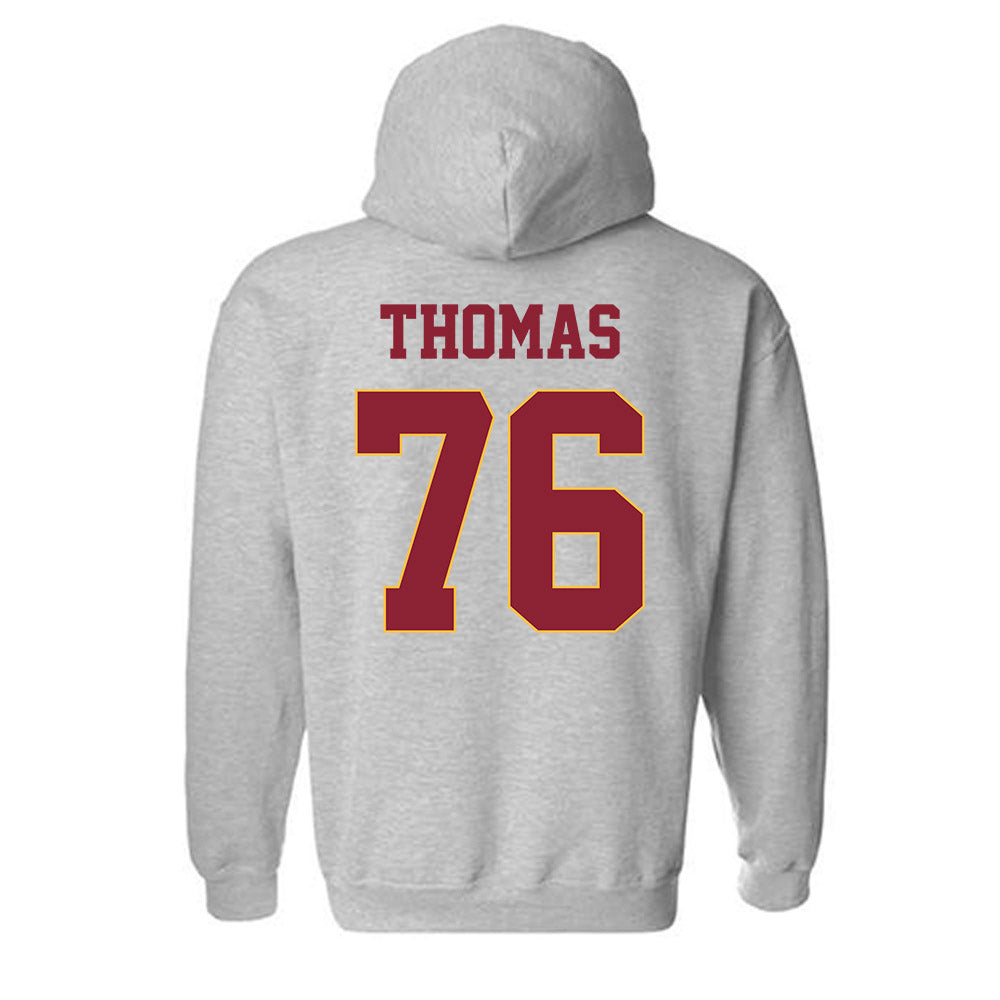 UMN Duluth - NCAA Football : Jae'Shaun Thomas - Classic Shersey Hooded Sweatshirt-1