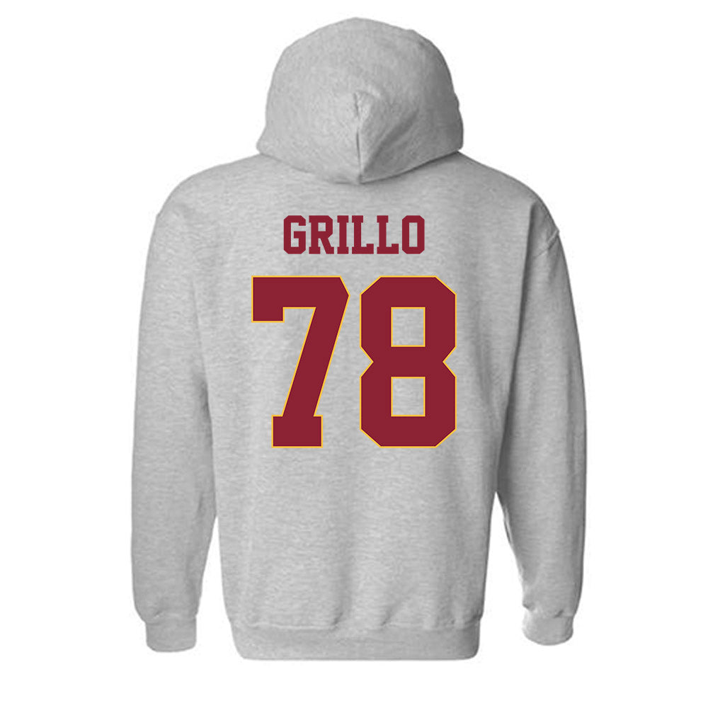 UMN Duluth - NCAA Football : Joey Grillo - Classic Shersey Hooded Sweatshirt-1