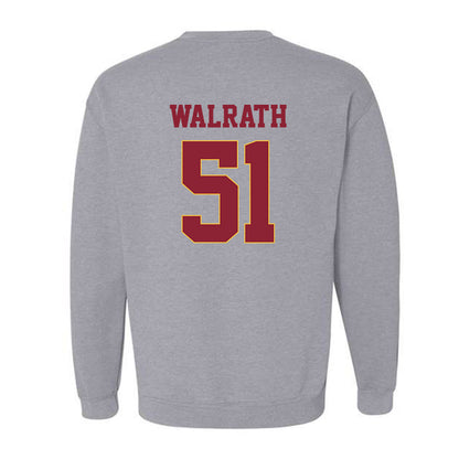 UMN Duluth - NCAA Football : Jayce Walrath - Classic Shersey Crewneck Sweatshirt-1