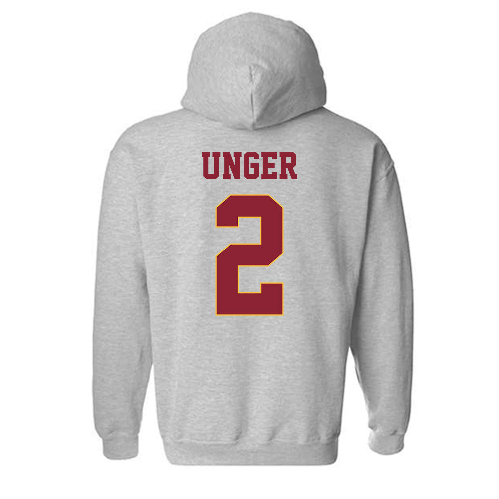 UMN Duluth - NCAA Football : Brock Unger - Classic Shersey Hooded Sweatshirt-1