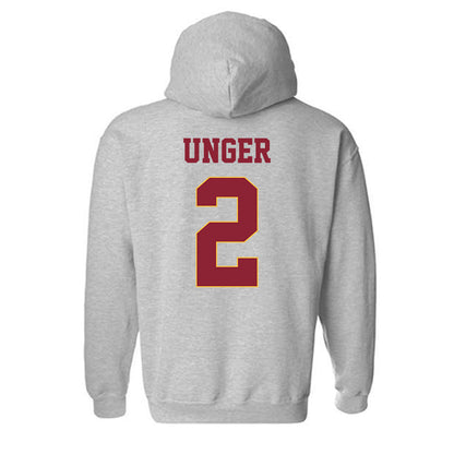 UMN Duluth - NCAA Football : Brock Unger - Classic Shersey Hooded Sweatshirt-1