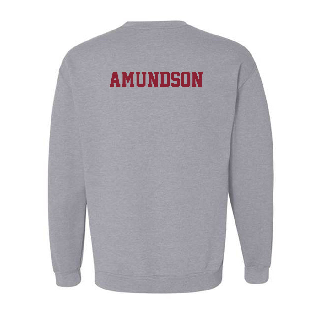UMN Duluth - NCAA Men's Track & Field : Nathan Amundson - Classic Shersey Crewneck Sweatshirt-1