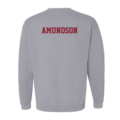 UMN Duluth - NCAA Men's Track & Field : Nathan Amundson - Classic Shersey Crewneck Sweatshirt-1