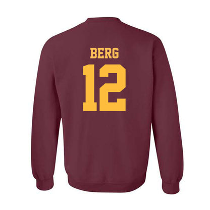 UMN Duluth - NCAA Football : Jackson Berg - Classic Shersey Crewneck Sweatshirt-1