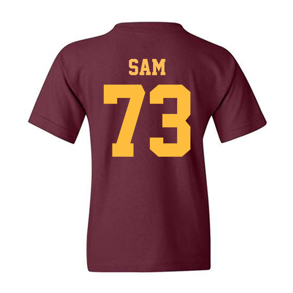 UMN Duluth - NCAA Football : Ethan Sam - Classic Shersey Youth T-Shirt-1
